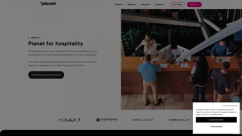 Homepage of HotSoft