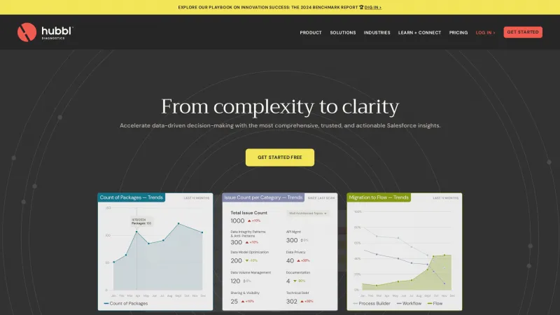 Homepage of Hubbl Diagnostics