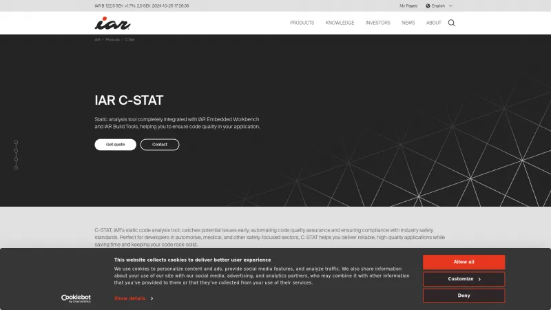 Homepage of C-STAT