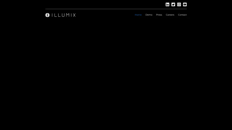 Homepage of Illumix