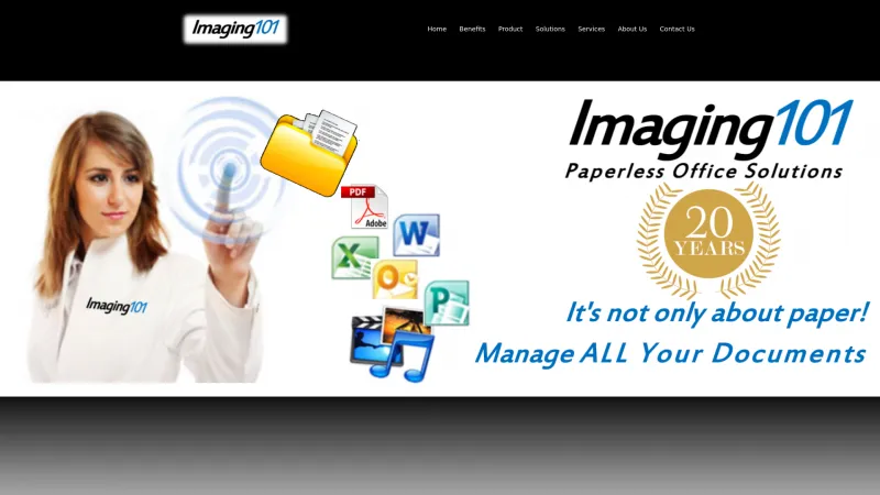 Homepage of Imaging101