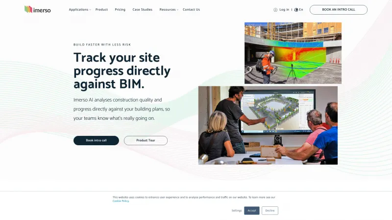 Homepage of Imerso