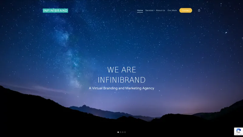 Homepage of Infinfbrand Enterprise