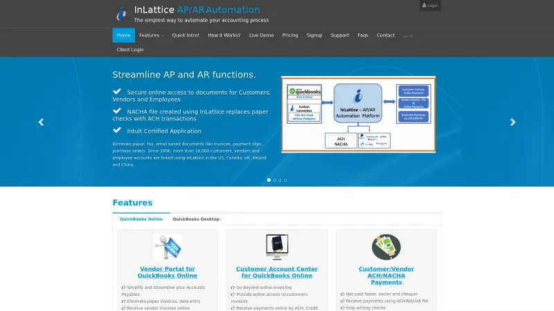 Homepage of InLattice