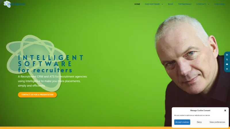 Homepage of 1ntelligence