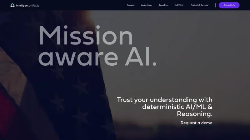 Homepage of Intelligent Artifacts