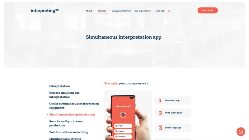 Homepage of Interpreting CO