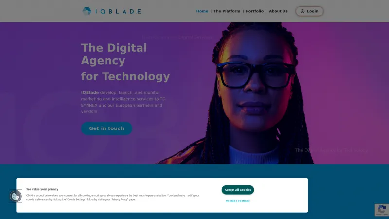 Homepage of IQBlade