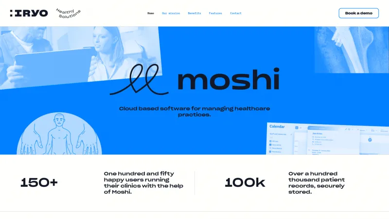 Homepage of Iryo Moshi