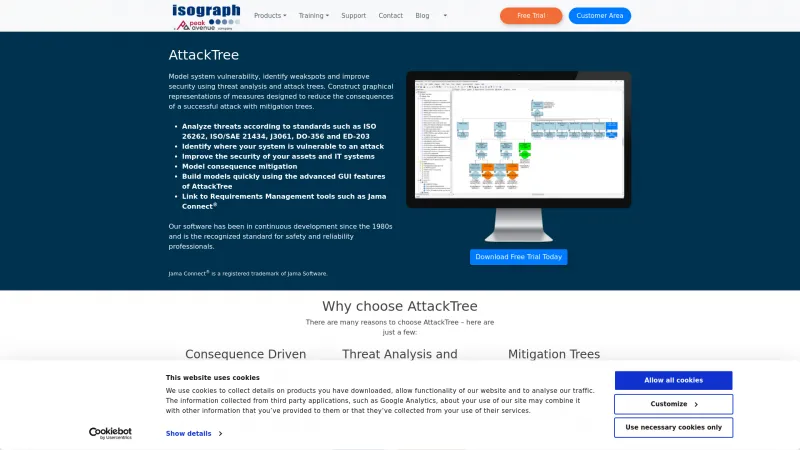 Homepage of AttackTree