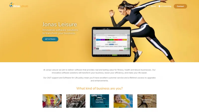 Homepage of Jonas Leisure