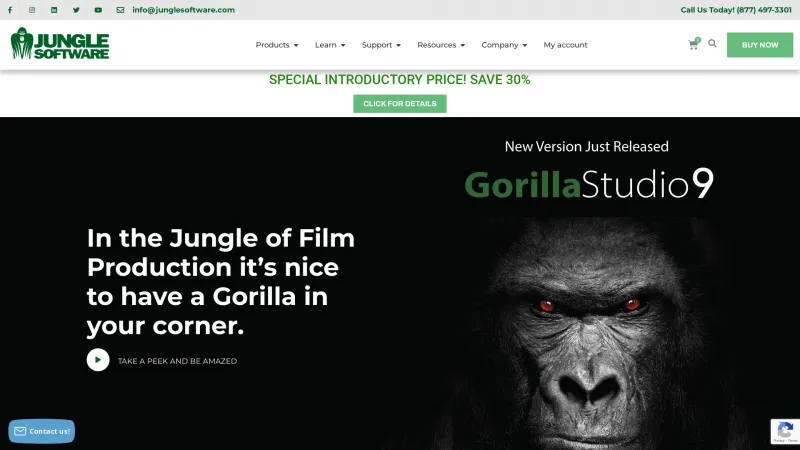 Homepage of Gorilla Scheduling