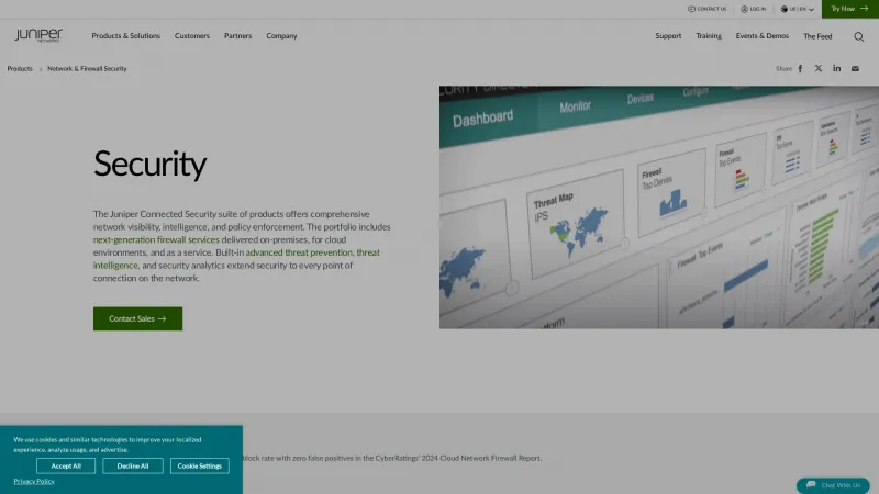 Homepage of Juniper Identity Management Service