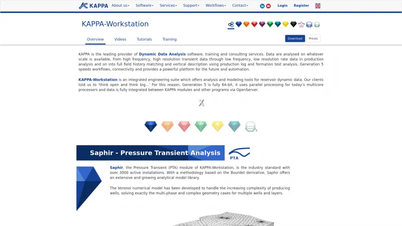 Homepage of KAPPA-Workstation