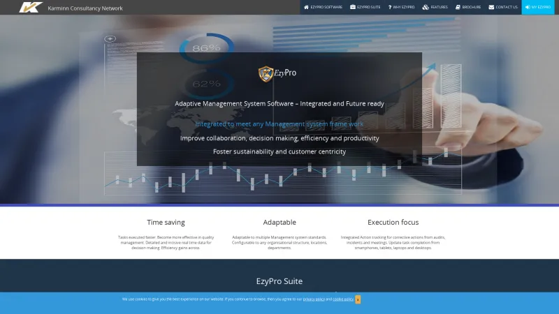 Homepage of Karminn EzyPro