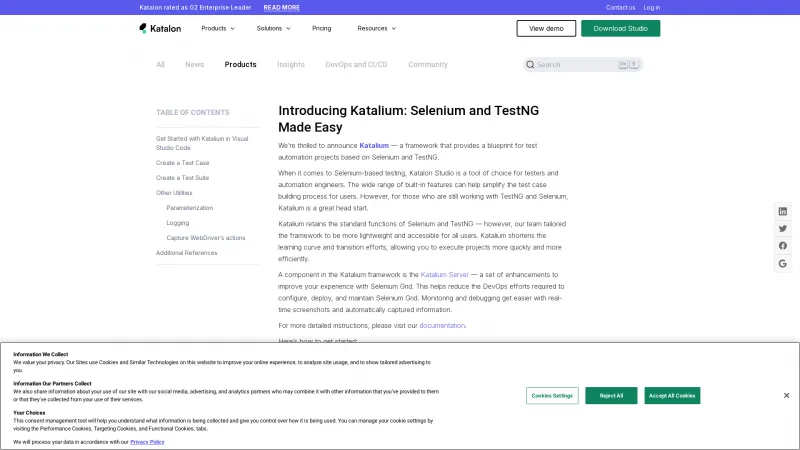 Homepage of Katalium