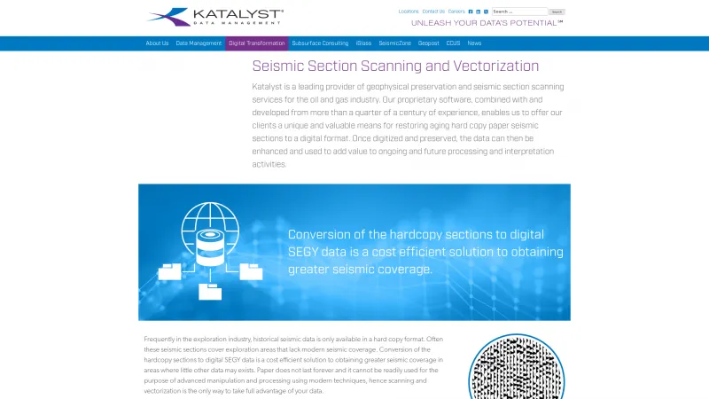 Homepage of Katalyst