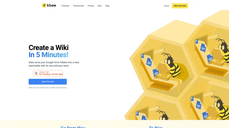 Homepage of Kbee