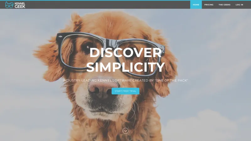 Homepage of Kennel Geek