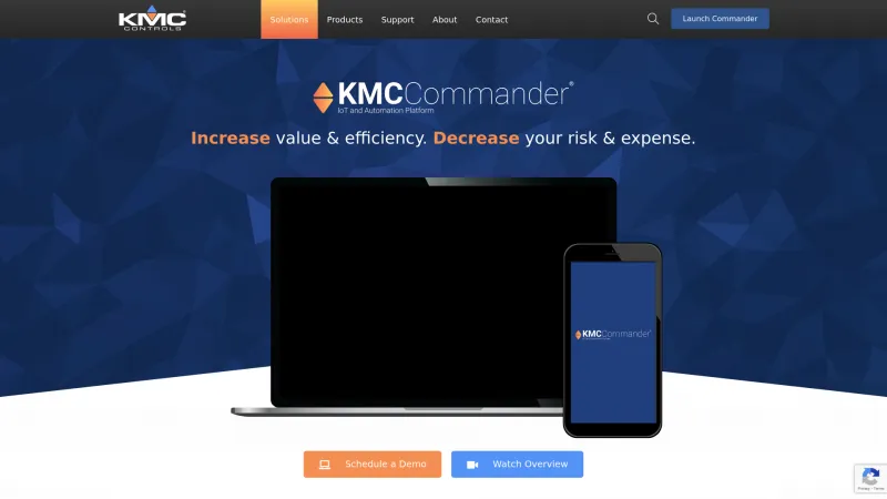 Homepage of KMC Commander