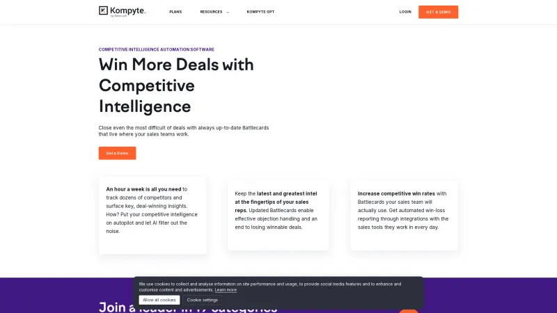 Homepage of Kompyte