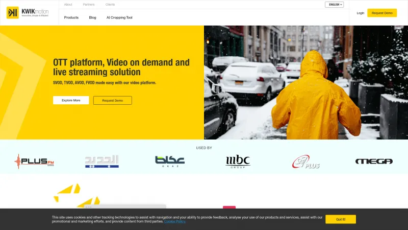 Homepage of KWIKmotion