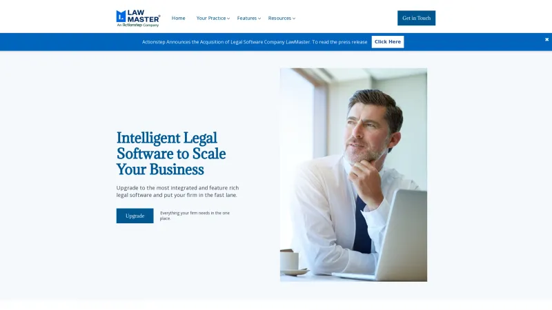 Homepage of LawMaster