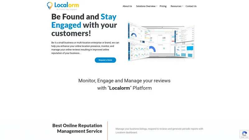 Homepage of Localorm