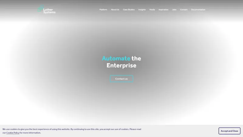 Homepage of Luther Systems