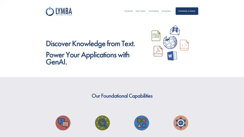 Homepage of Lymba