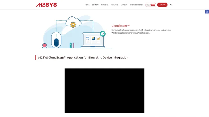 Homepage of CloudScanr