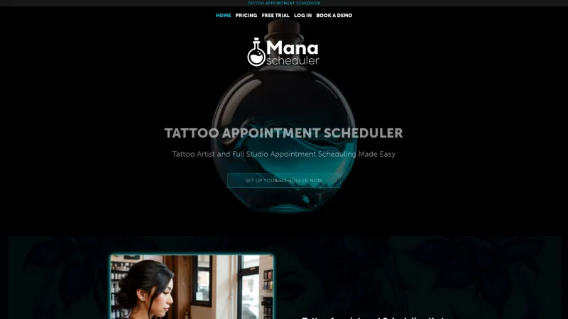 Homepage of Mana Scheduler