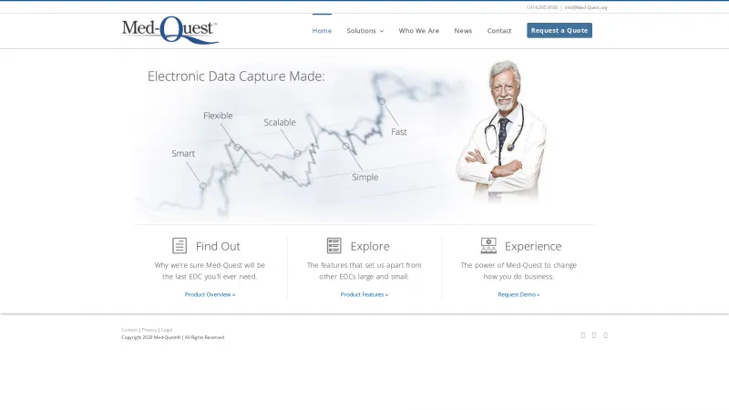 Homepage of Med-Quest