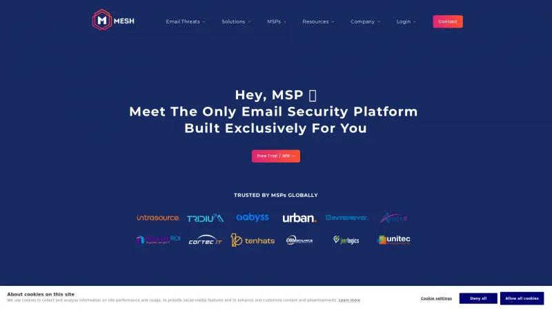 Homepage of Mesh