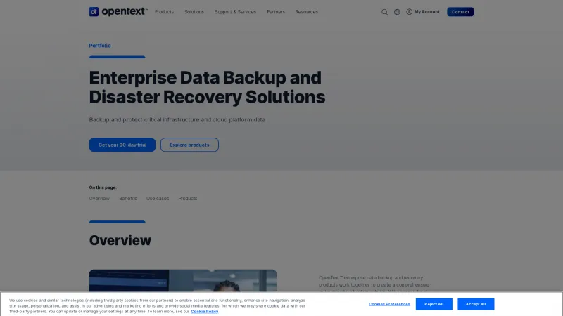 Homepage of PlateSpin Migrate