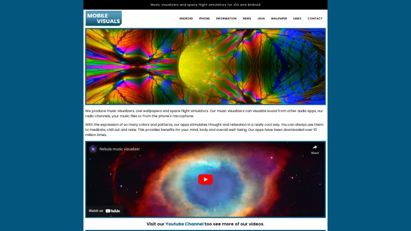 Homepage of Alien Worlds