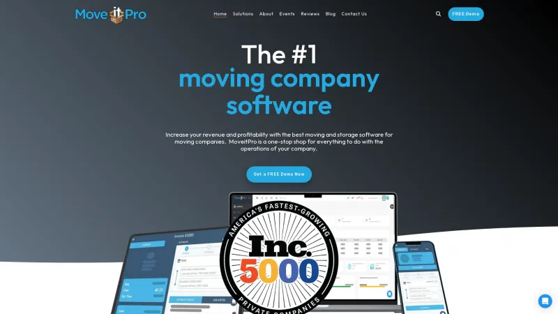 Homepage of MoveitPro Software