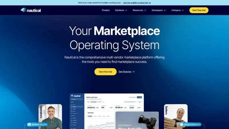 Homepage of Nautical