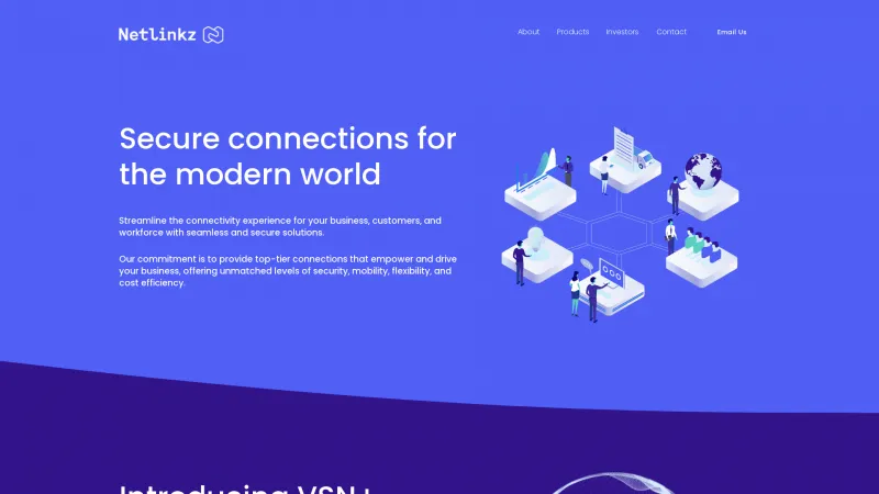 Homepage of Netlinkz