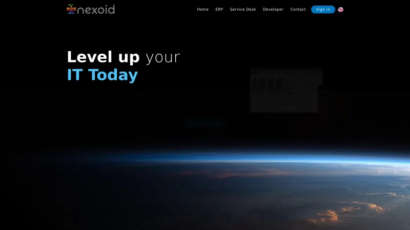 Homepage of Nexoid