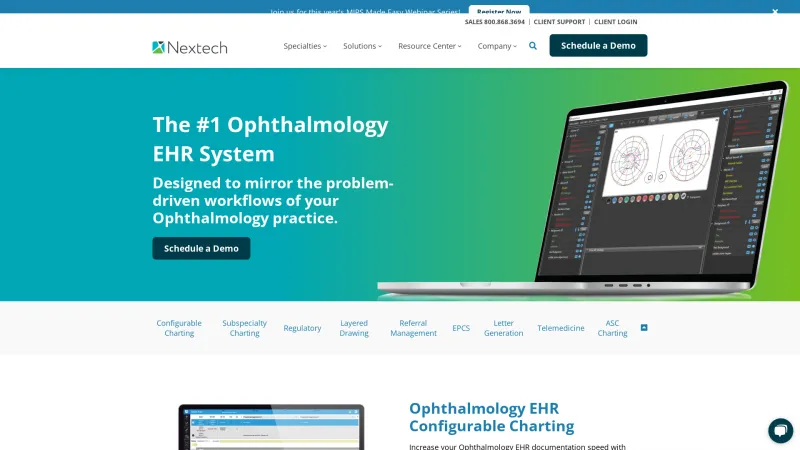 Homepage of IntelleChartPRO