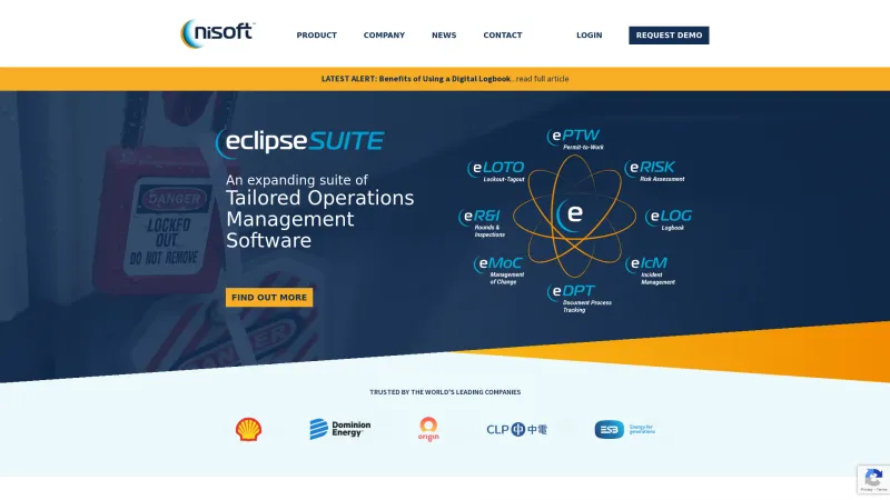 Homepage of Nisoft Eclipse Suite