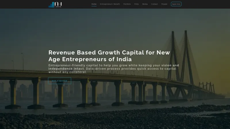 Homepage of N+1 Capital