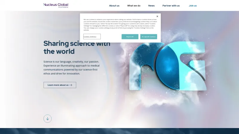 Homepage of NucleusLabs