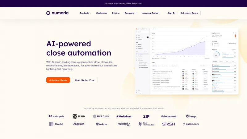 Homepage of Numeric