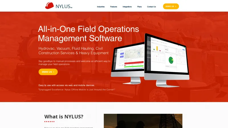 Homepage of NYLUS