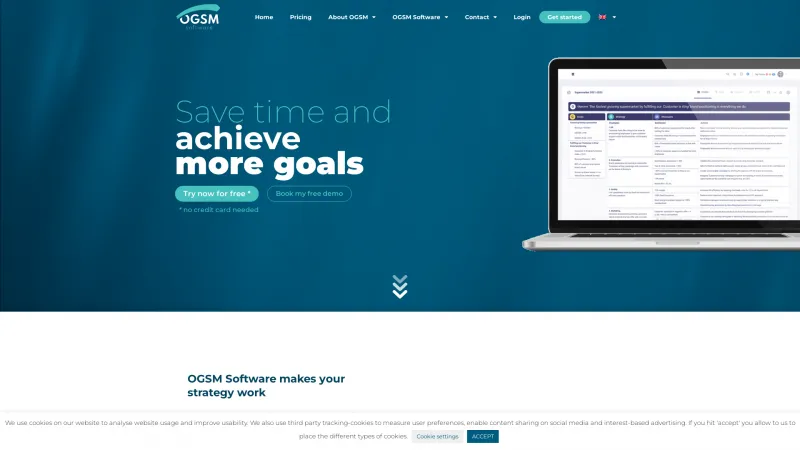 Homepage of OGSM Software