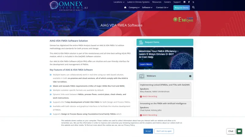 Homepage of AIAG-VDA FMEA