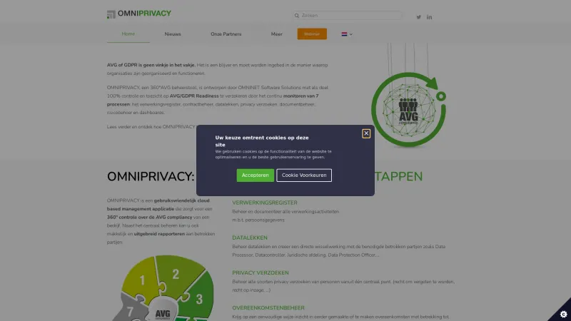 Homepage of OMNIPRIVACY