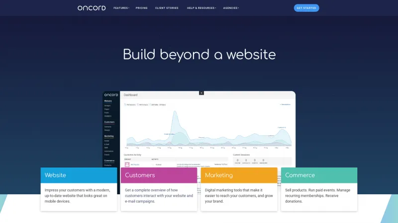 Homepage of Oncord